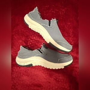 HOLO Men's Gray Slip-On Shoes SIZE 14